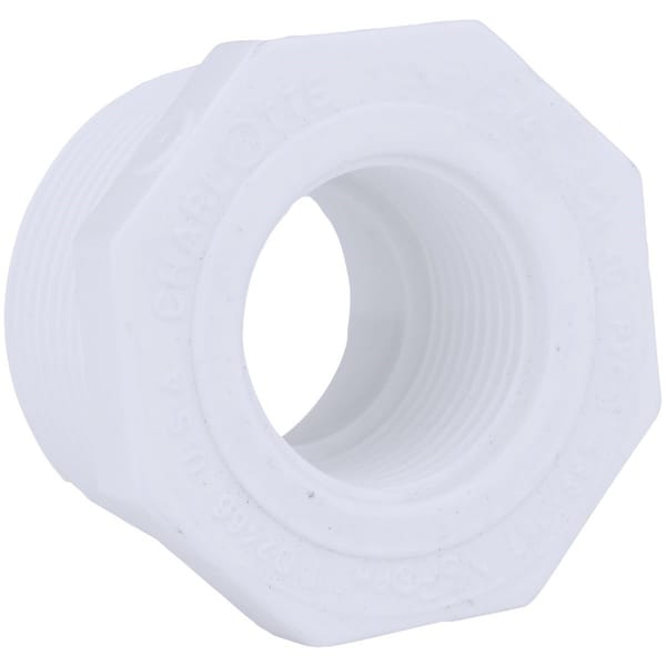 Charlotte Pipe And Foundry 1-1/4 In. MPT x 3/4 In. FPT Schedule 40 PVC Bushing PVC 02112 2400HA - main